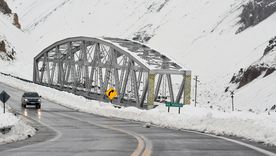Se habilitó el tránsito en alta montaña hasta Puente del Inca