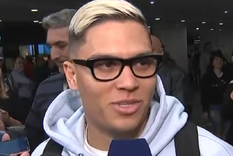 El colombiano llegó a Argentina y habló con los medios. El colombiano llegó a Argentina y habló con los medios.