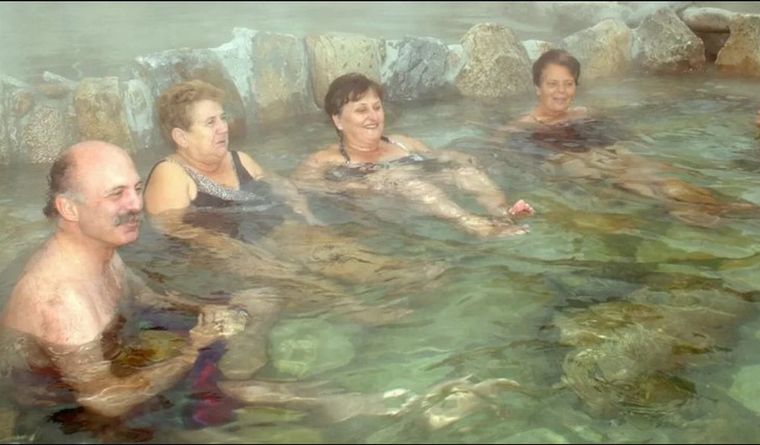 Aguas termales, fuentes de salud y de misterio. Foto: Efe.