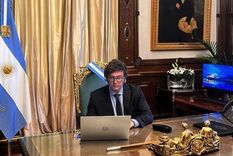 El presidente Javier Milei&nbsp;