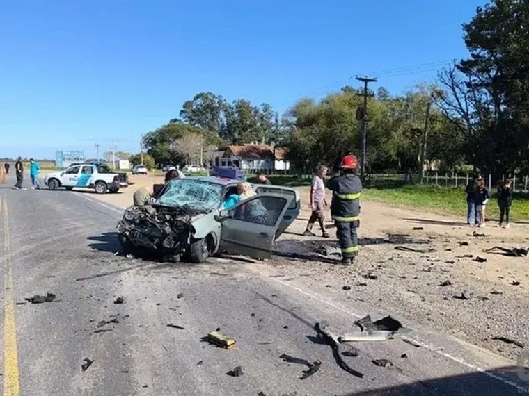 Tres mujeres que eran oriundas de Necochea perdieron la vida hoy en el choque frontal producido en la ruta 88. Foto: Gentileza