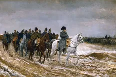 1814, la campaña de Francia&nbsp;, por Ernest Meissonier, 1864; en el Louvre, París.