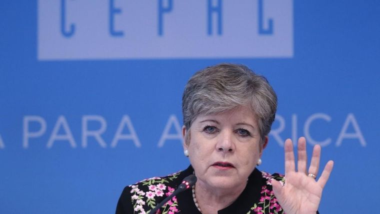 ALICIA BÁRCENA, SECRETARIA EJECUTIVA DE LA CEPAL.