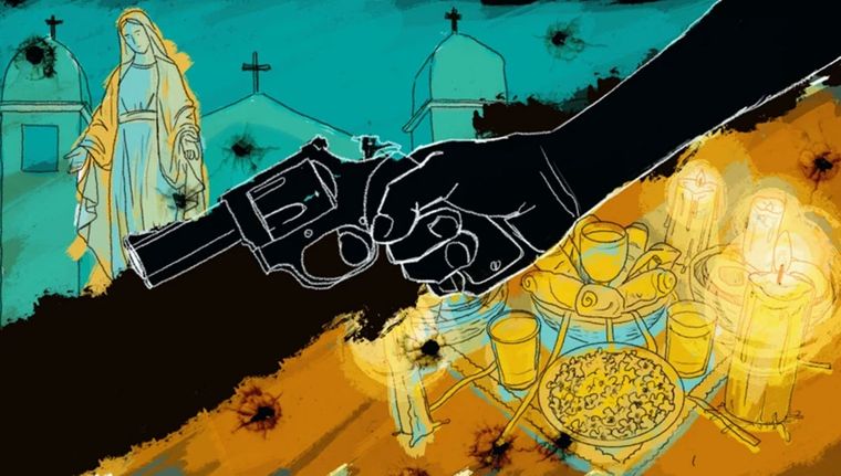 Los gangsters de Río fusionan religión y crimen mientras toman control del territorio. Foto: Daniel Arce-Lopez/BBC