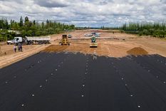 Avanza la construcción de la megaobra que unirá Rivadavía, Junín y San Martín al corredor bioceánico. Foto: Gobierno
