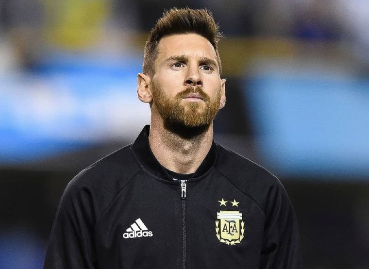 Lionel Messi, capitán de la selección argentina. Foto: @Argentina