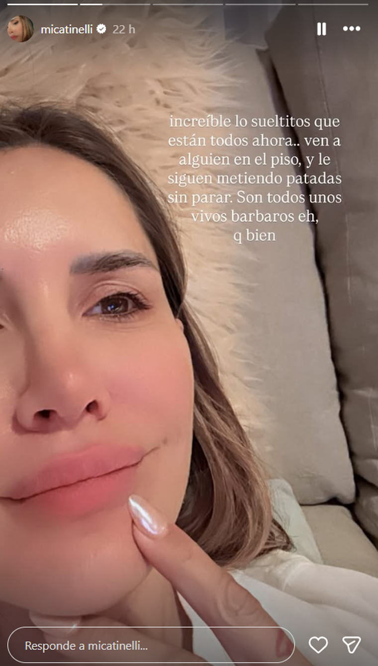 La publicación de Micaela Tinelli en Instagram. Foto: Instagram / @micatinelli. La publicación de Micaela Tinelli en Instagram. Foto: Instagram / @micatinelli. 