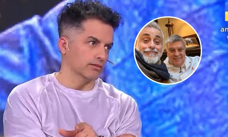 Ángel de Brito explicó por qué Jorge Rial le pidió la foto a Luis Ventura. El conductor de LAM no creyó sincero ese reencuentro.