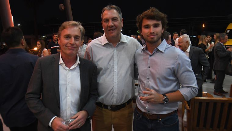 Sergio Pensalfine , Fabián Rossa y Enzo Pensalfine. Sergio Pensalfine , Fabián Rossa y Enzo Pensalfine.