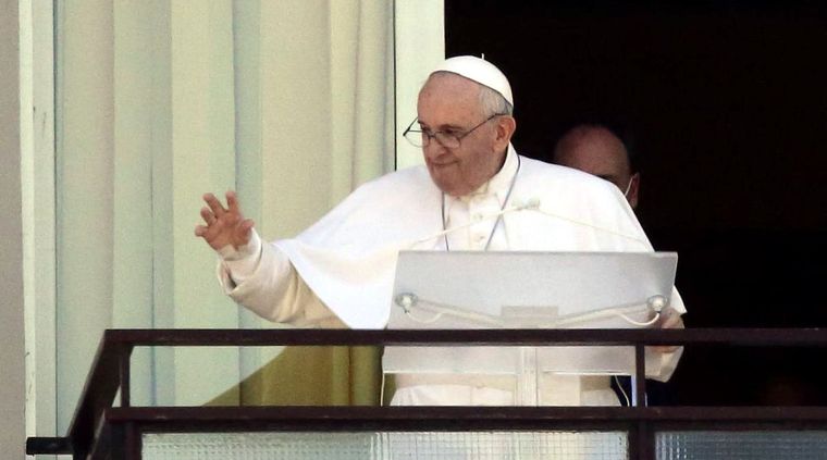 El papa dio un mensaje desde la clínica. Foto: Levante