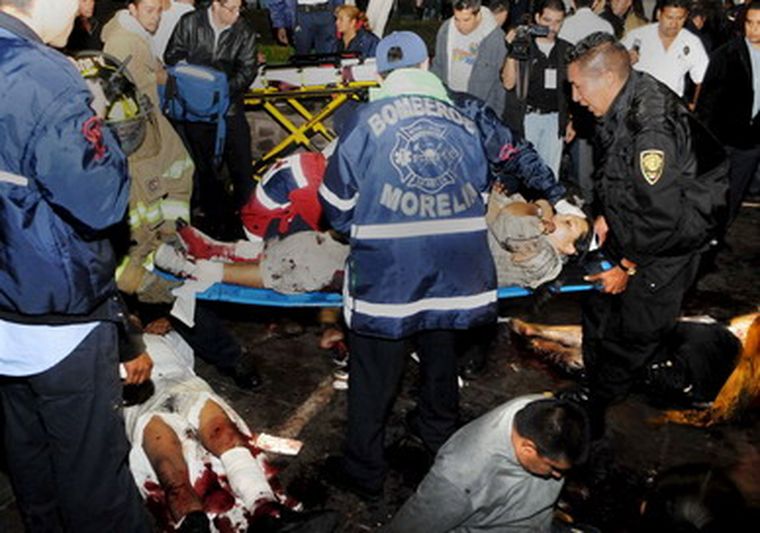 Los atentado y las matanzas están a la orden del día en el país azteca. Foto: EFE