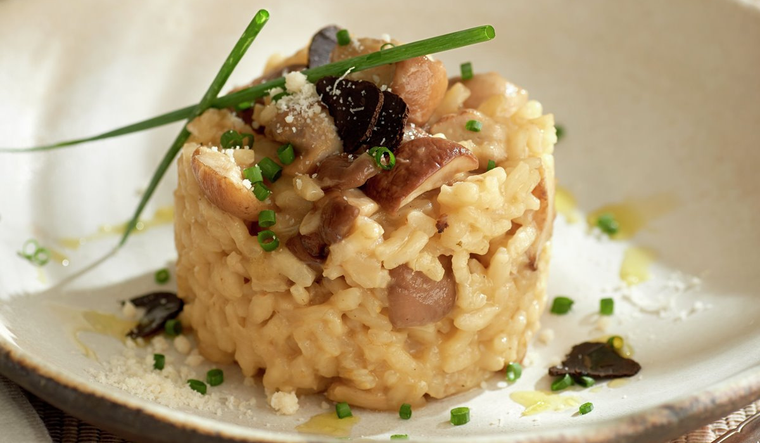 La presentación del plato es importante pero cuando pruebes este risotto ¡será lo de menos!