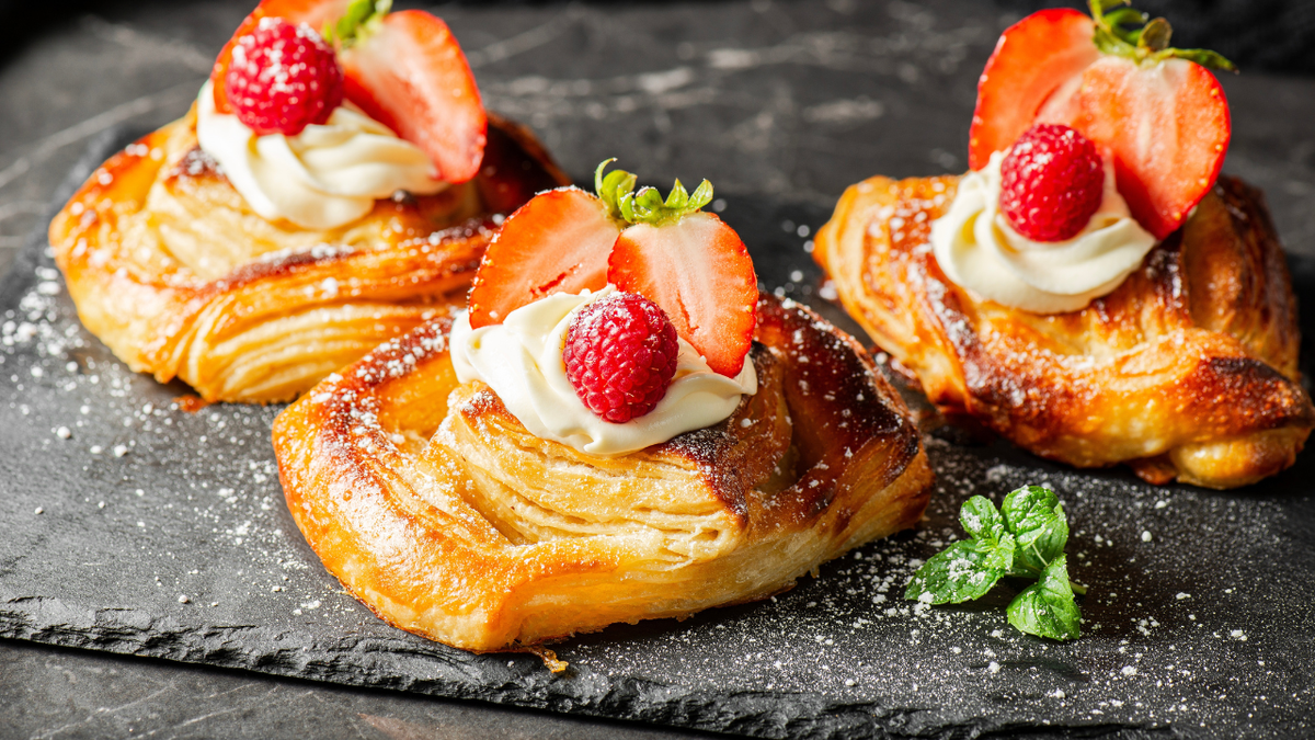Receta fácil: facturas danesas caseras con crema pastelera deliciosa