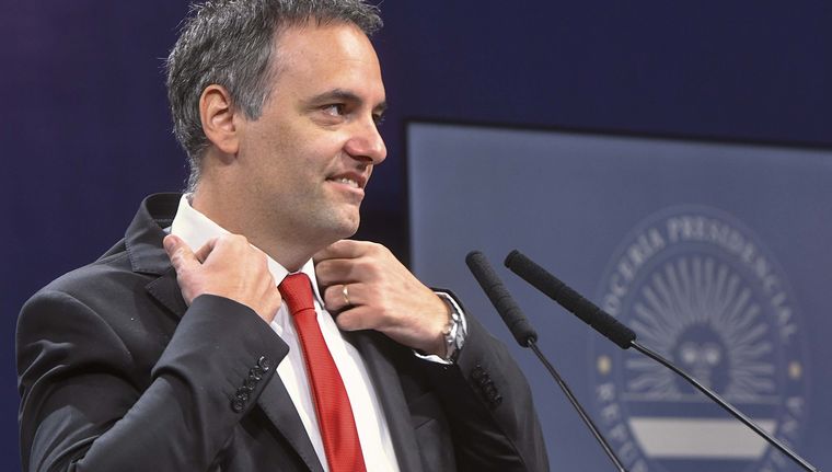 Manuel Adorni dio indicios de cómo será el discurso de Javier Milei en la Asamblea Legislativa del viernes Foto: Télam