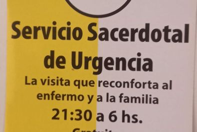MDZol | En la sede del servicio el laico que está de guardia responde el llamado que solicita la asistencia. Foto: SSU.