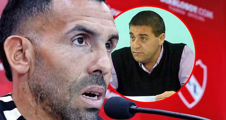 Tevez le respondió con dureza a Toviggino Foto: MDZ