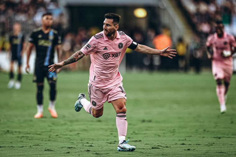 De la mano de Messi, el Inter Miami es finalista de la Leagues Cup: goleó al Philadelphia Union por 4-1