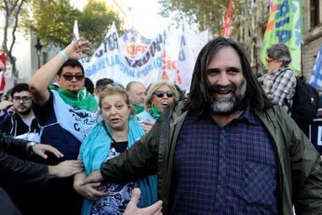 Roberto Baradel, secretario General del Suteba. Roberto Baradel, secretario General del Suteba.