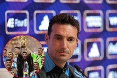 Scaloni se refirió a la posibilidad de exhibir la copa. Foto: Archivo Mdz