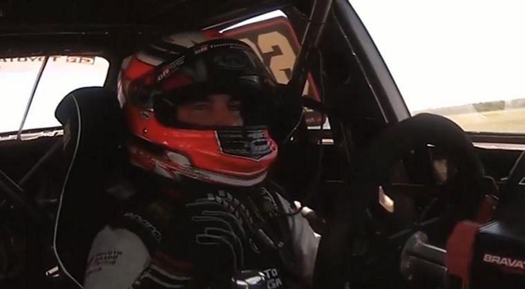 Santero se consagró en Toay Foto: APAT