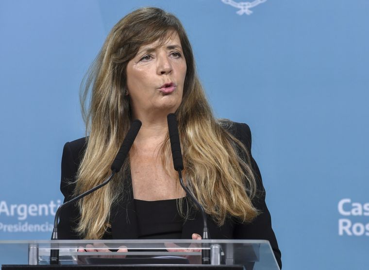 Gabriela Cerruti fue duramente criticada en redes sociales Foto: Telam