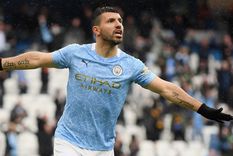 El Kun se fue del City como ídolo total Foto: Manchester City
