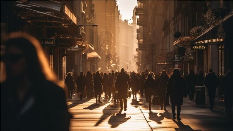 Así serían los seres humanos dentro de mil años, según la inteligencia artificial de Google Foto: Freepik