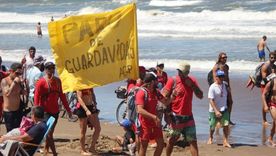 Los guardavidas de Pinamar paran en reclamo de mejoras salariales Foto: Asociación de Guardavidas de Pinamar Los guardavidas de Pinamar paran en reclamo de mejoras salariales Foto: Asociación de Guardavidas de Pinamar