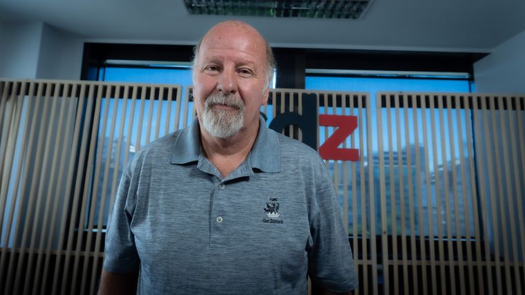 Tano Pasman, en la redacción de MDZ en 2025. Tano Pasman, en la redacción de MDZ en 2025. 