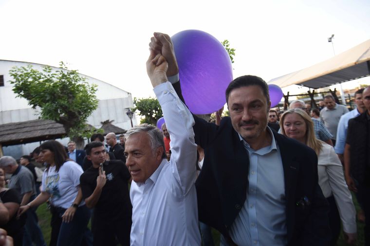  Alfredo Cornejo y Luis Petri.