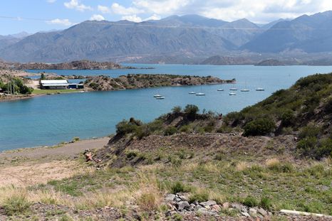 No todos saben cómo se veía la zona del dique Potrerillos antes de su construcción. No todos saben cómo se veía la zona del dique Potrerillos antes de su construcción.