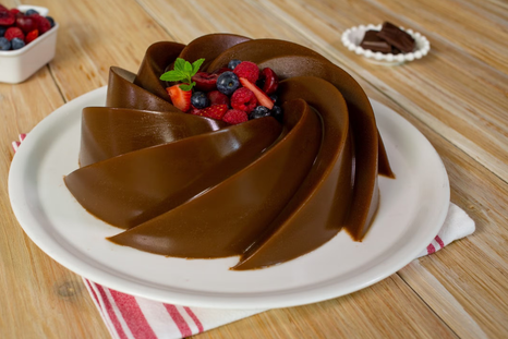 Gelatina de chocolate casera: la receta original que conquista a todos Gelatina de chocolate casera: la receta original que conquista a todos