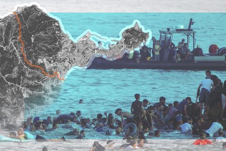 en graficos: como son los 8 km de frontera entre espana y marruecos en ceuta, foco de tension migratoria de la union europea