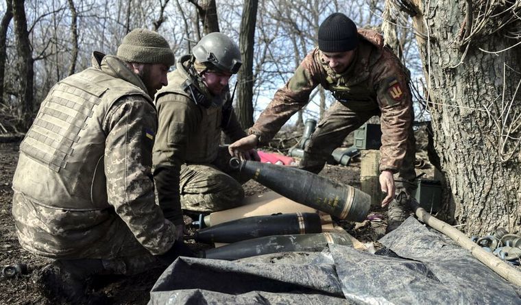 Las fuerzas ucranianas, acusadas por los ataques en Rusia. Foto: Efe.