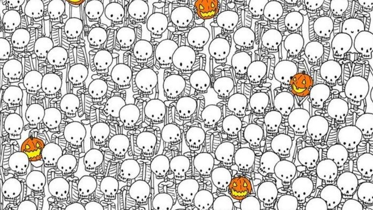 ACERTIJO VISUAL ACERTIJO VISUAL, RETO VISUAL, FANTASMA Foto: ARCHIVO