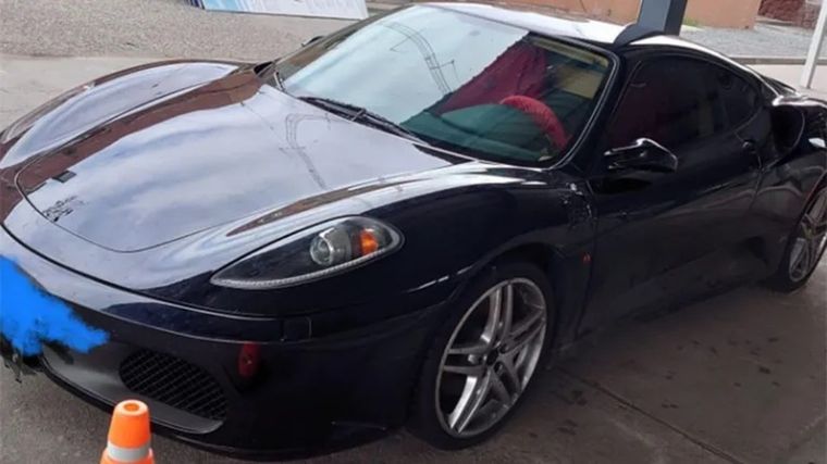 El auto sería de Pablo Caballero