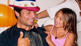 Chayanne junto a su hija Isadora Figueroa Foto: Instagram/Chayanne