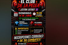 El torneo se promocionaba a traves de instagram.