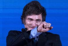 Javier Milei fue mencionado en un discurso del parlamento alemán. Foto: EFE