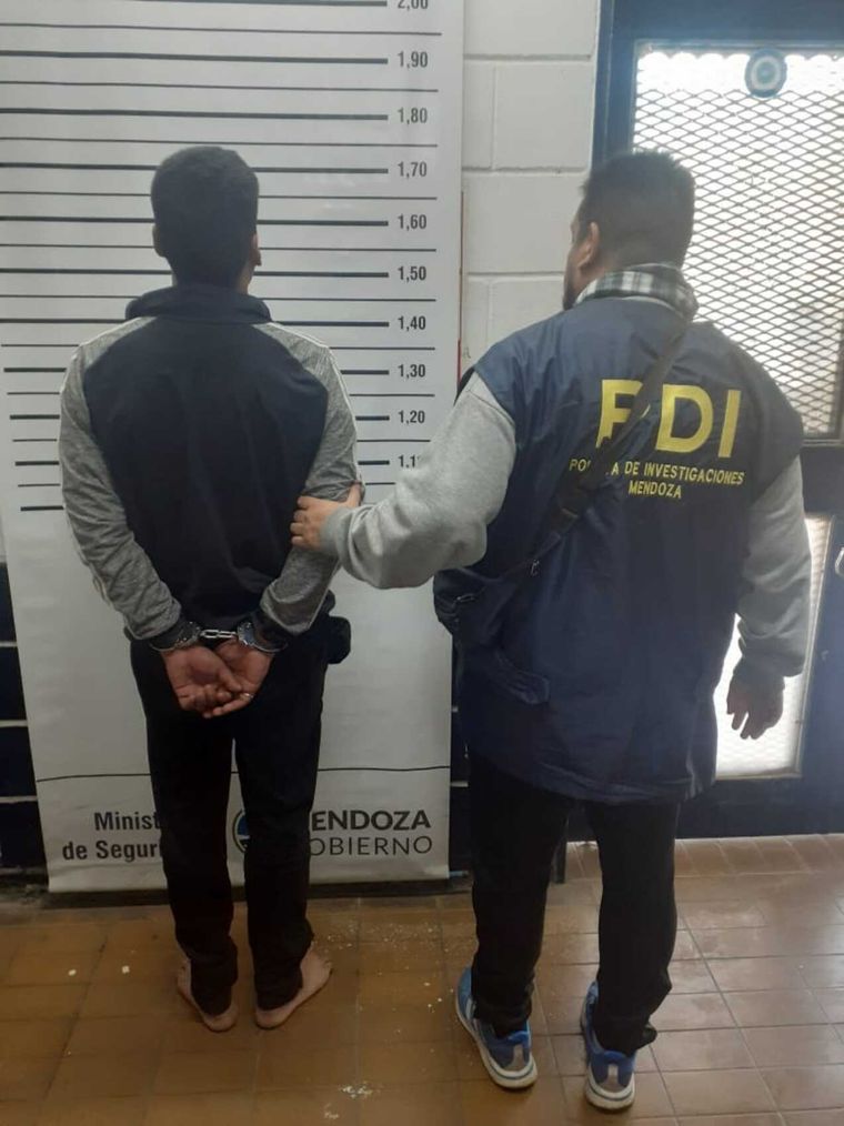 Bazán estaba escondido en Las Heras