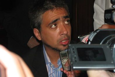 MDZol | Ricardo Cobo, durante el acto de re asunción de Salgado.