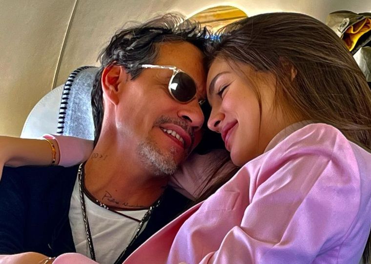 Marc Anthony y su flamante esposa quedaron en el centro de las cámaras con su casamiento.