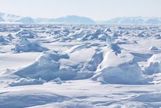 el polo norte casi no tenia hielo hace cuatro millones de anos