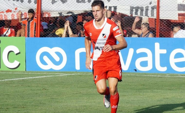 Imanol González mano a mano con MDZ Radio 105.5 FM Foto: Prensa Deportivo Maipú