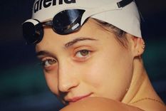 Delfina Pignatiello es la gran promesa para que Argentina consiga una medalla en natación Foto: Instagram @delfipignatiello