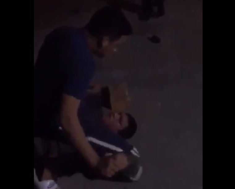 El ladrón fue reducido y torturado por los vecinos de la cuadra