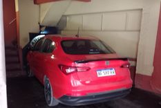 El auto que fue robado en Godoy Cruz y hallado en un telo de Guaymallén Foto: gentileza