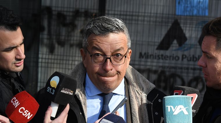 El fiscal habló sobre el caso de Agostina Foto: ALF PONCE MERCADO / MDZ