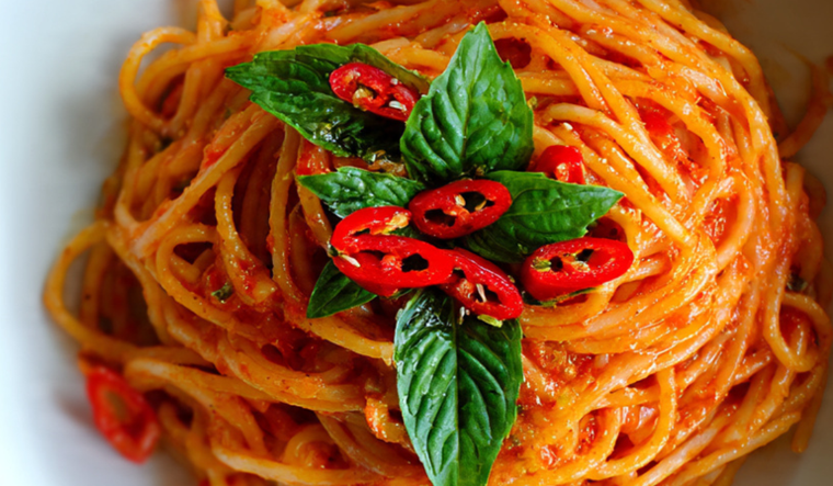 Cómo hacer pasta con morrón