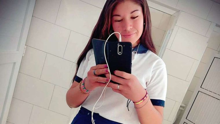 Luciana estaba por terminar la escuela y quería ser policía